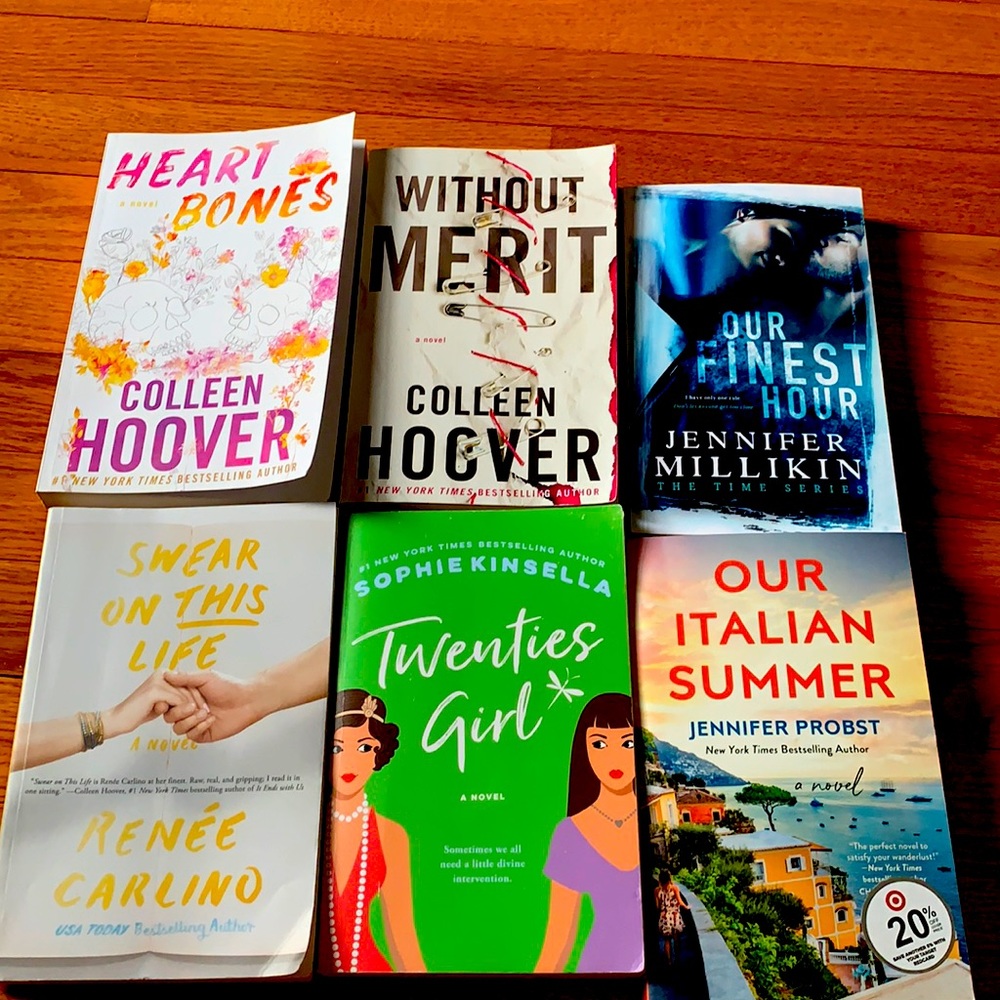 6 books